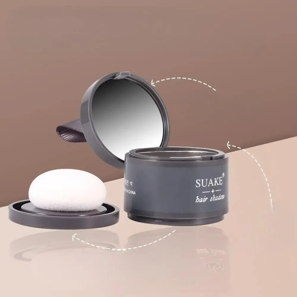 Root cover up hair powder – black