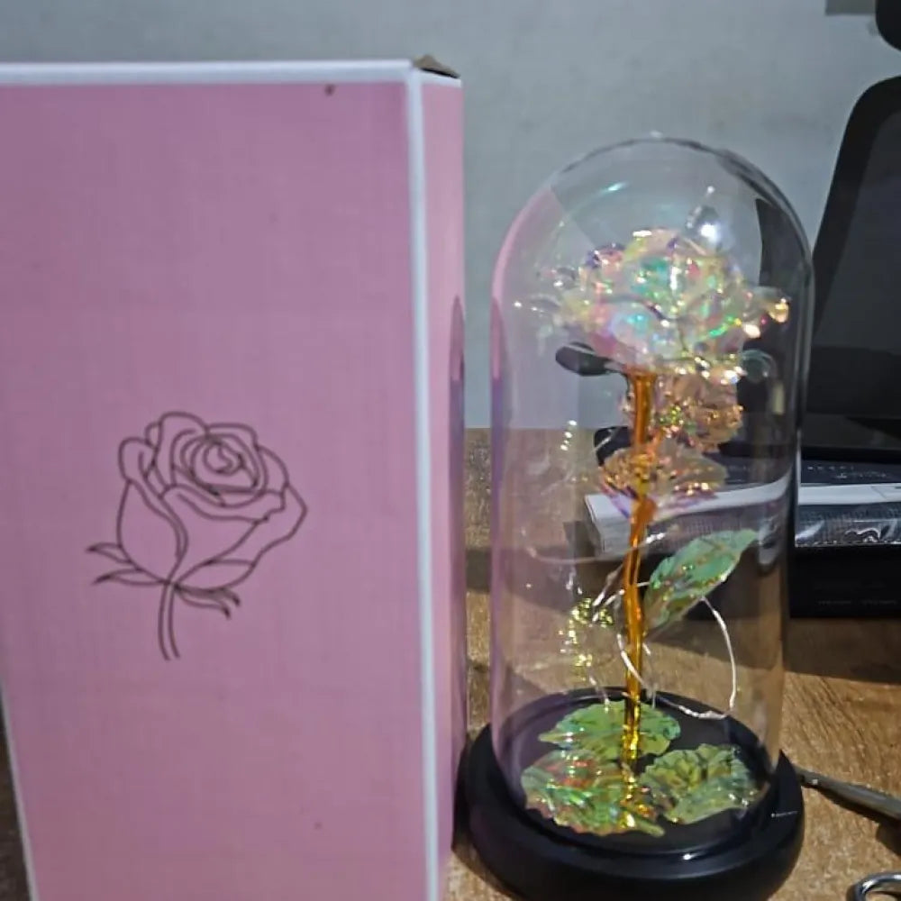 Rose light up flower