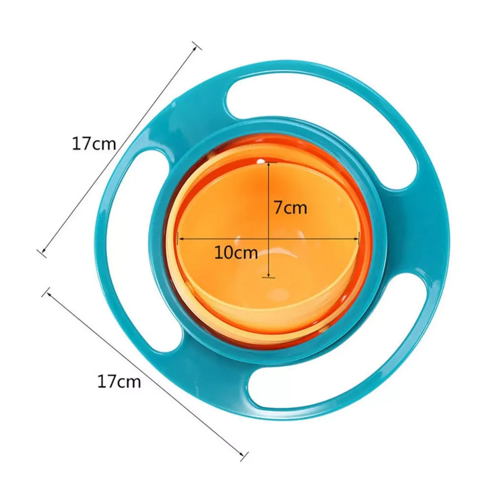 Rotating baby feeding bowl set - home & kitchen