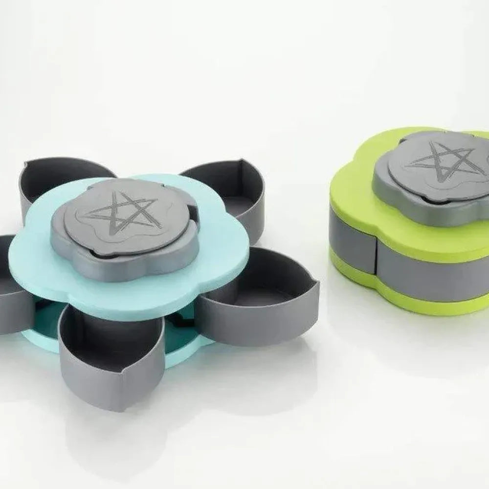 Rotating snack storage box - home & kitchen