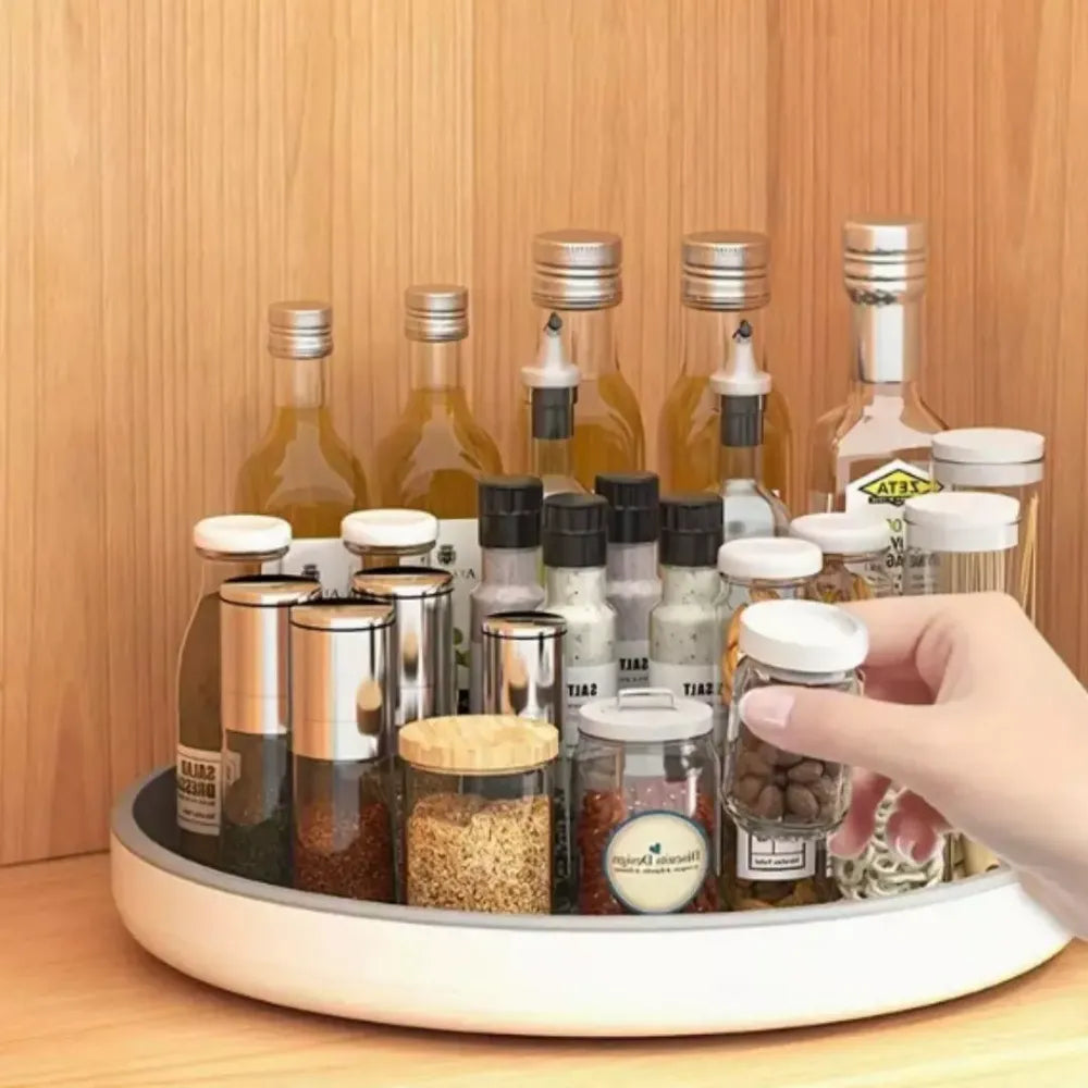 Round countertop organizer - home essentials
