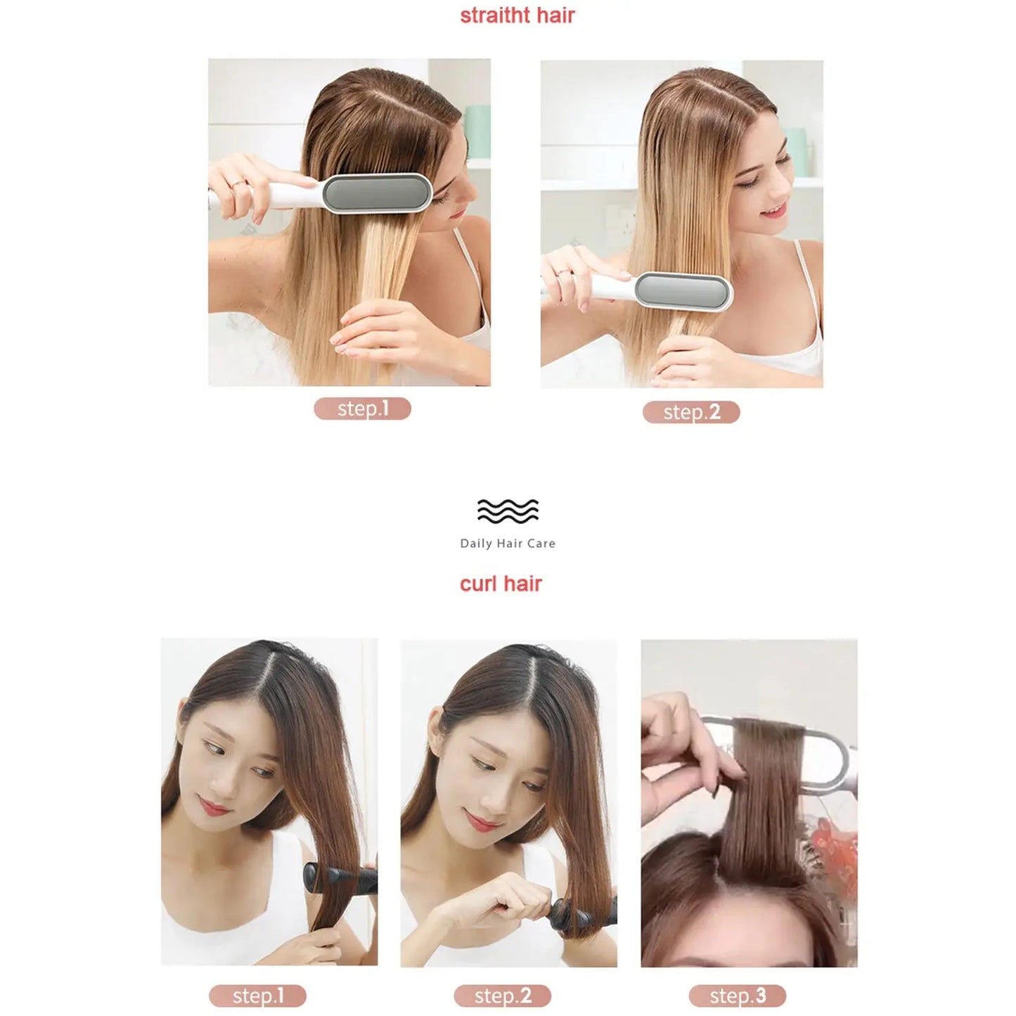 Keratin Infused Hair Straightener