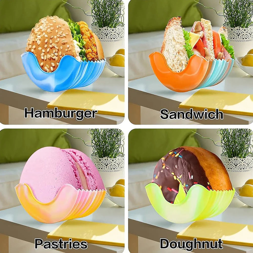 Silicone Burger Holder