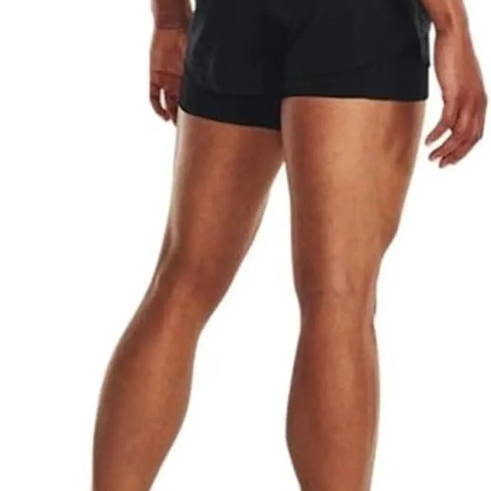 Running 2-in-1 slim fit shorts – black