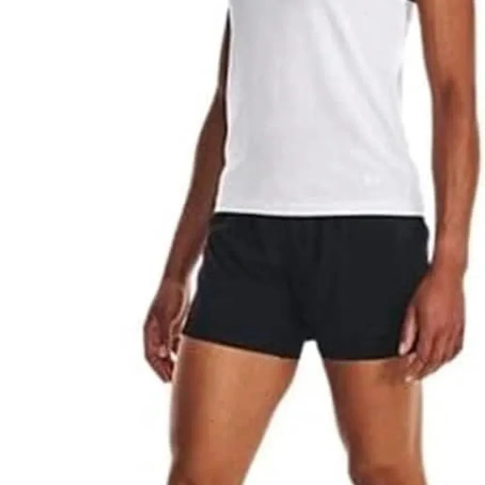 Running 2-in-1 slim fit shorts – black
