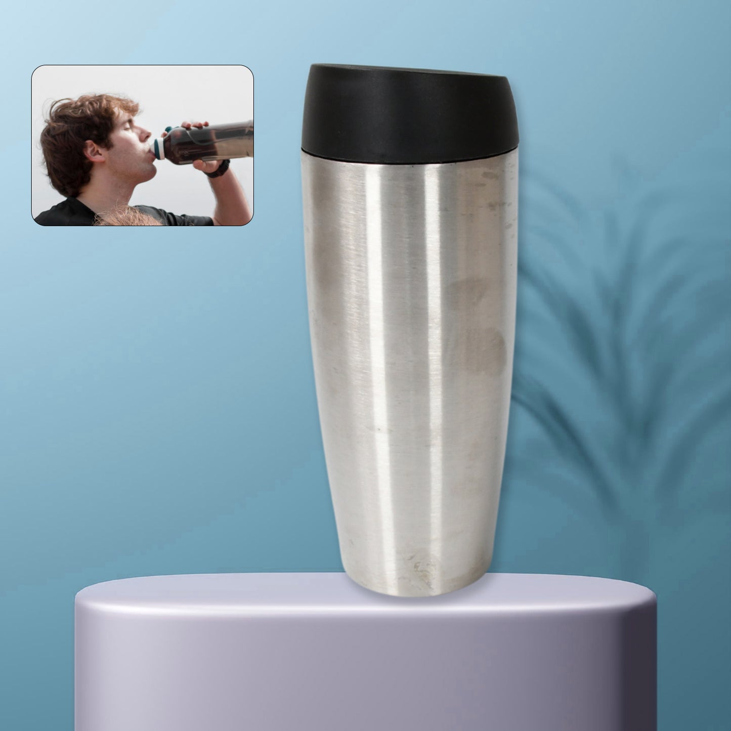 Insulated Leak-Proof Travel Coffee Mug