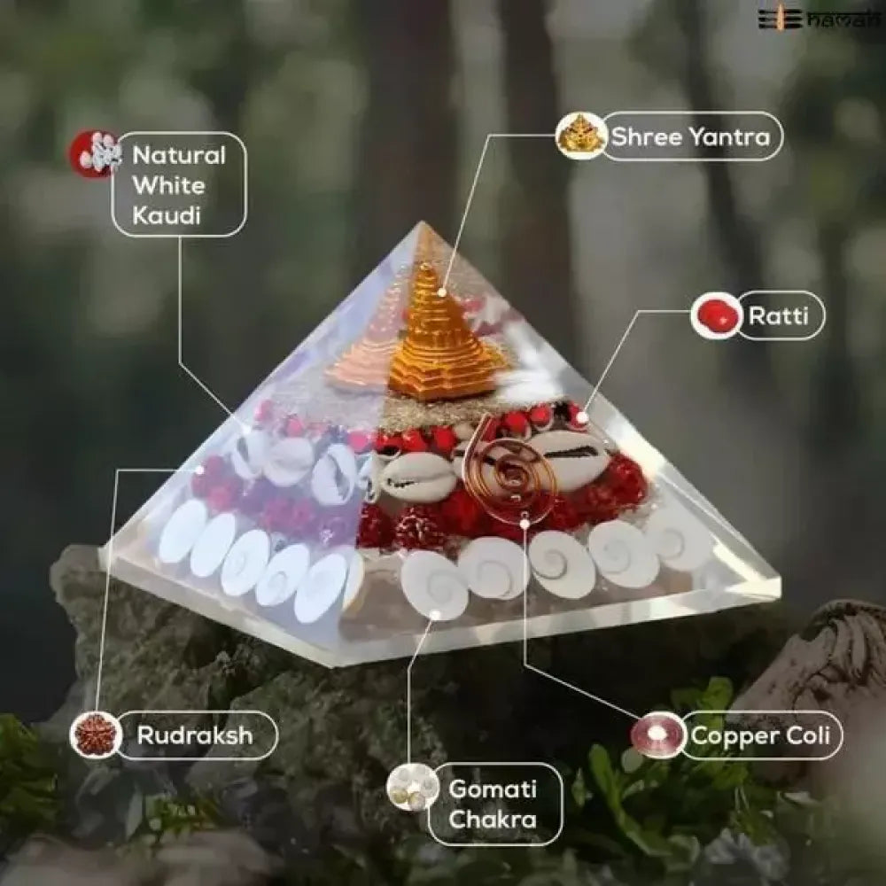 Sacred gomati chakra pyramid - home essentials