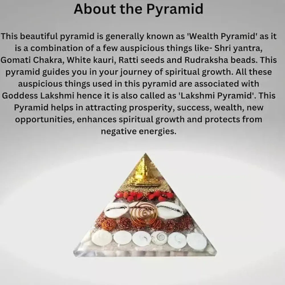 Sacred gomati chakra pyramid - home essentials