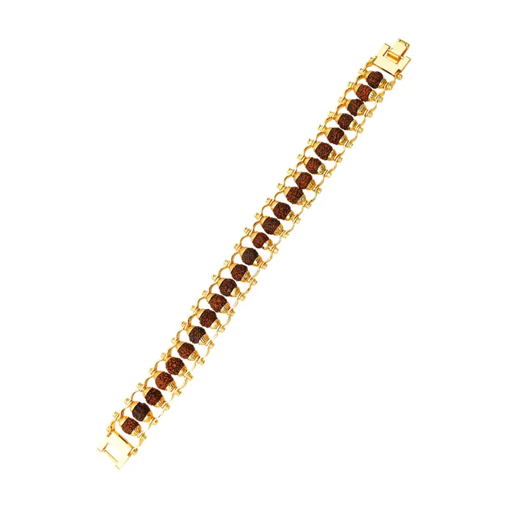 Sacred rudraksha bracelet rakhi - bracelets
