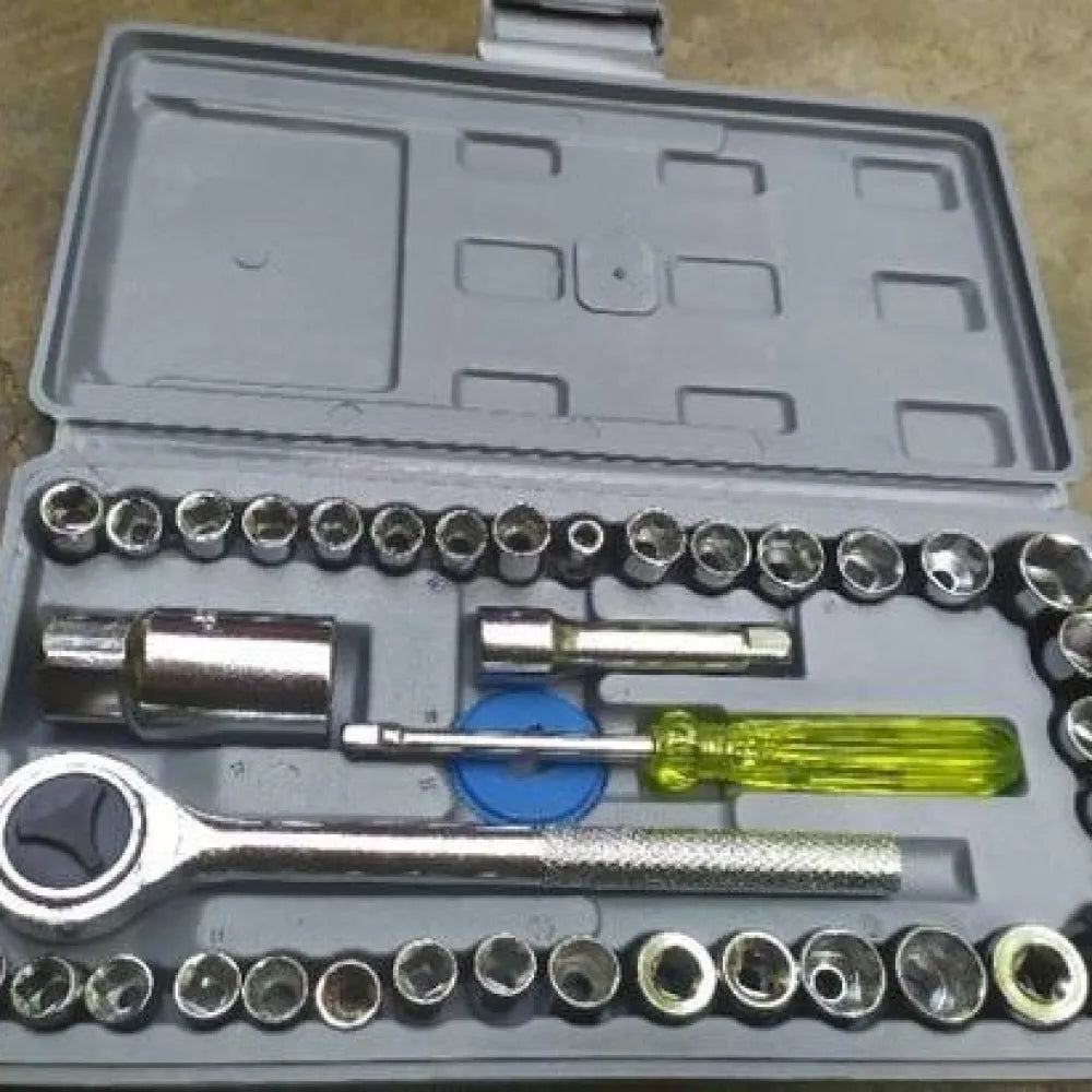 Screwdriver tool kit-multipurpose 40 in 1 socket set and bit kit