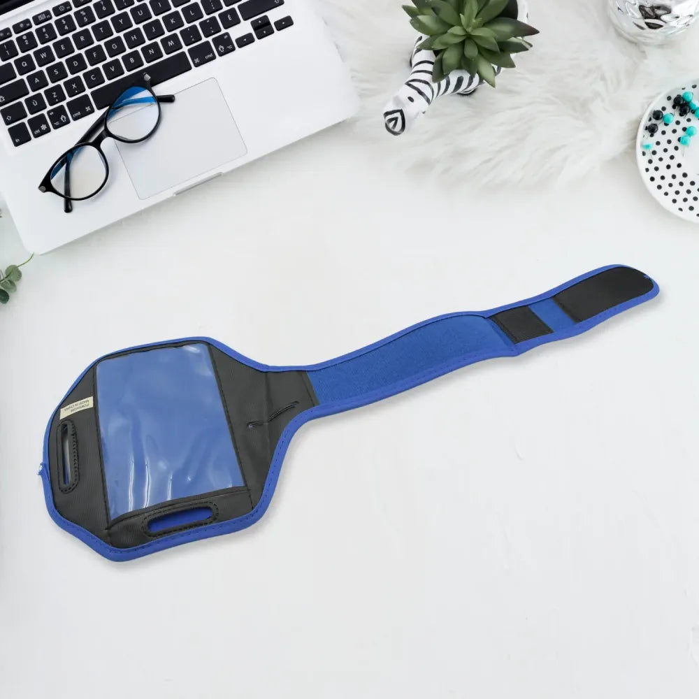 Secure running armband phone holder - sports