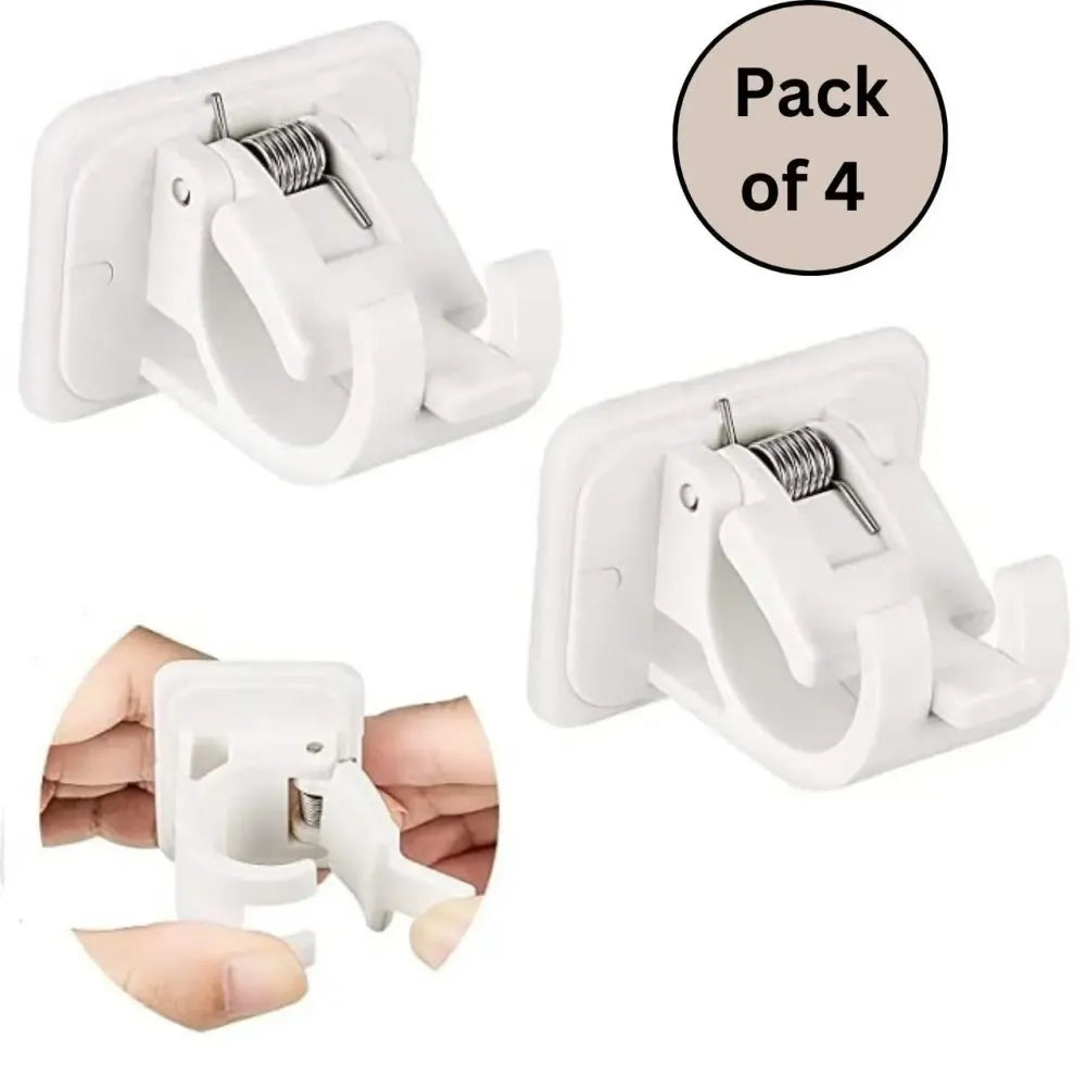 Self adhesive wall clip hooks