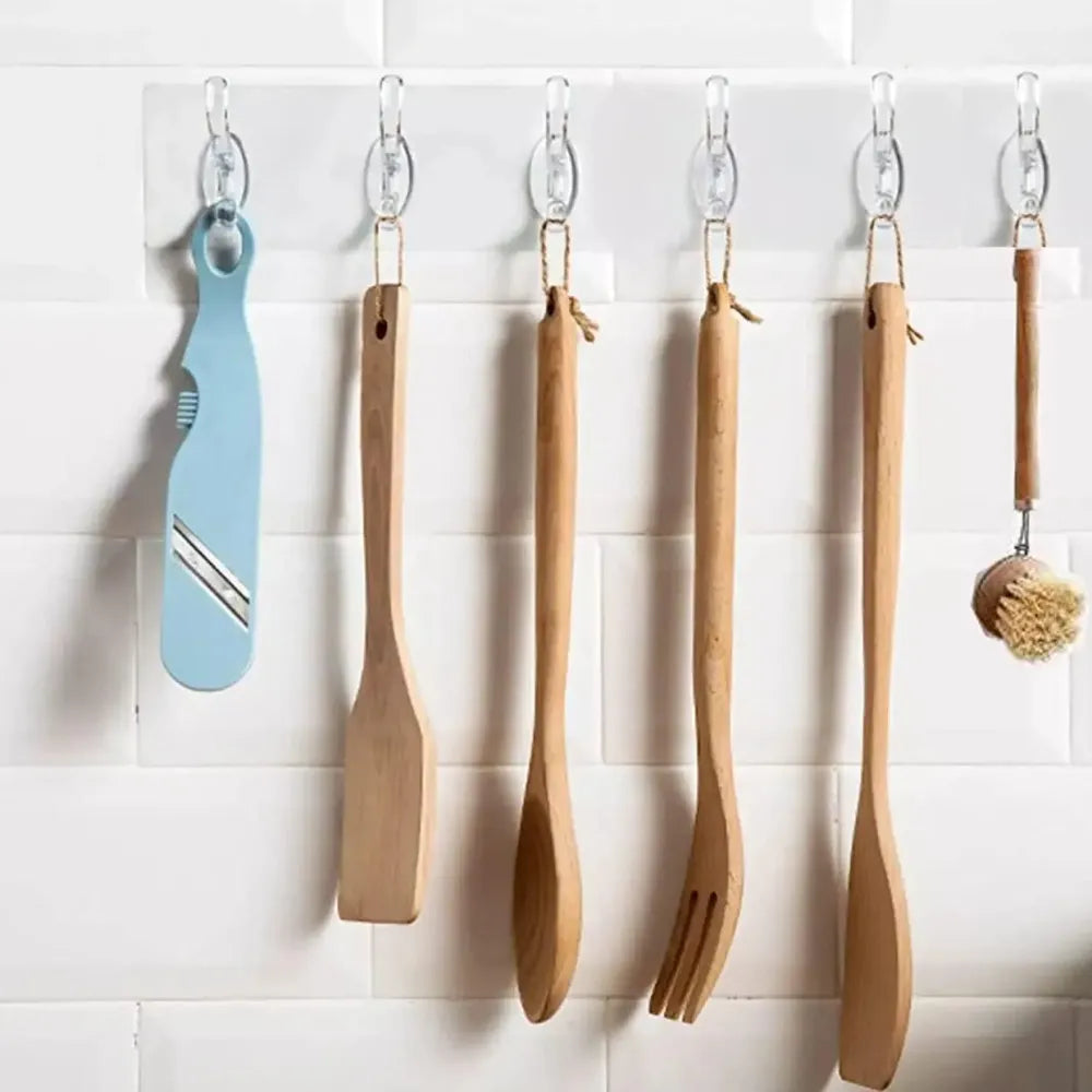 Self adhesive wall hanger – 6 hooks