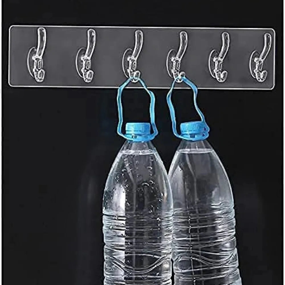 Self adhesive wall hanger – 6 hooks