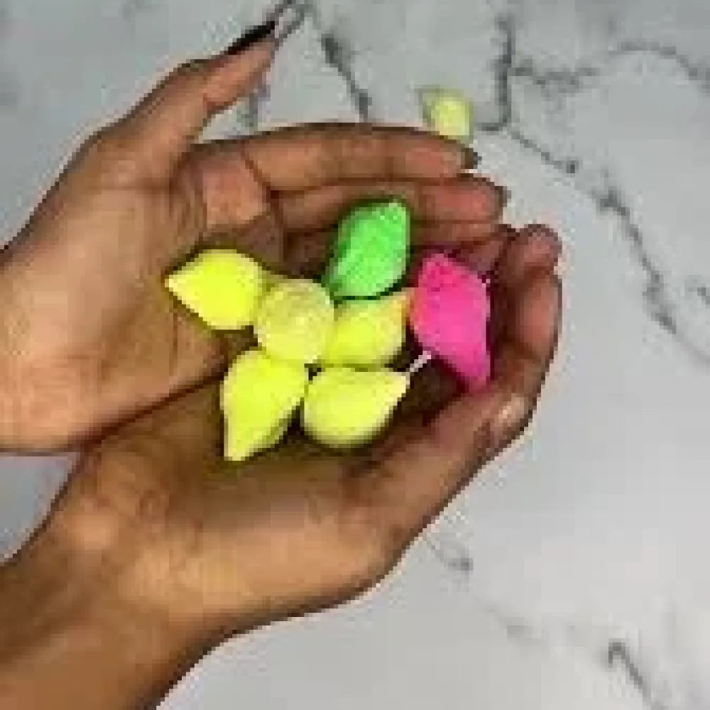 Shankh-shaped fun erasers - office