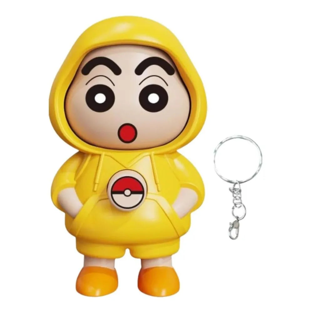 Shinchan face chaning keychain