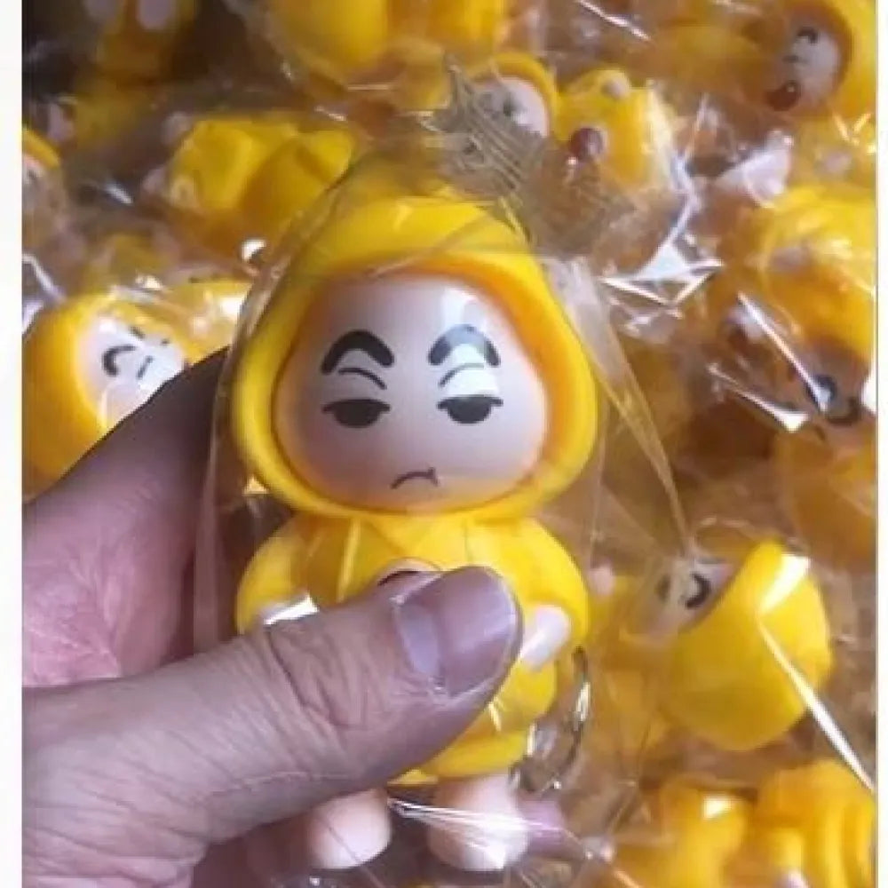 Shinchan face chaning keychain
