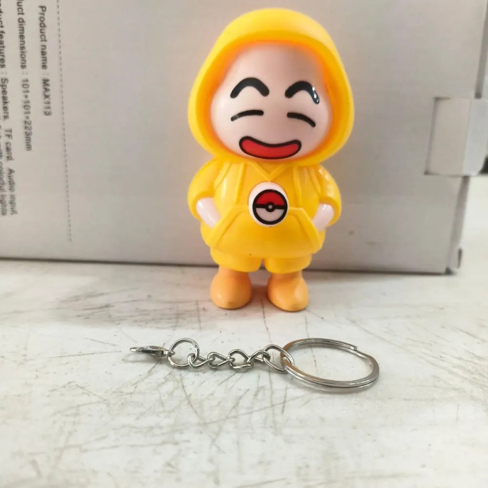 Shinchan face chaning keychain