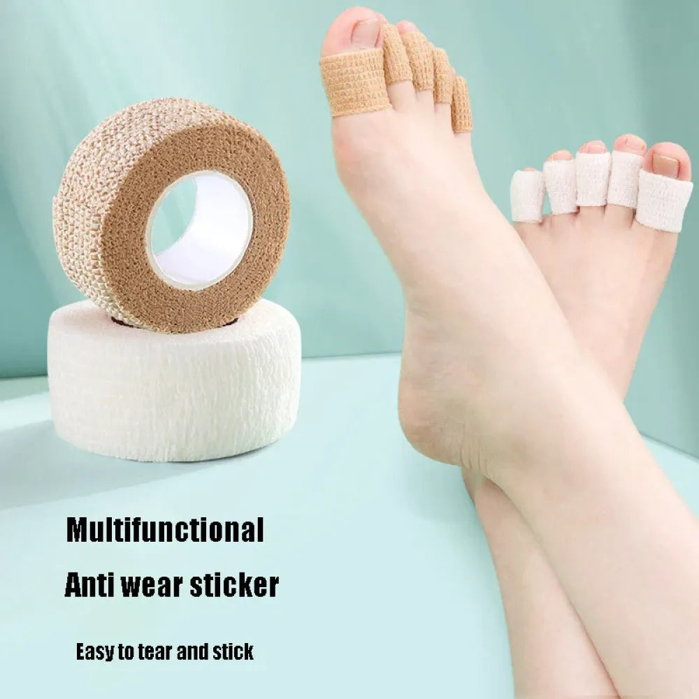 Shoe heel protector roll