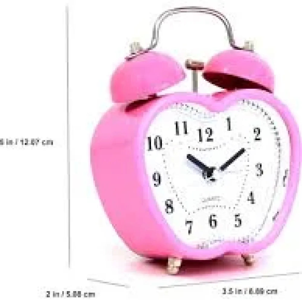 Silent metal alarm clock - office