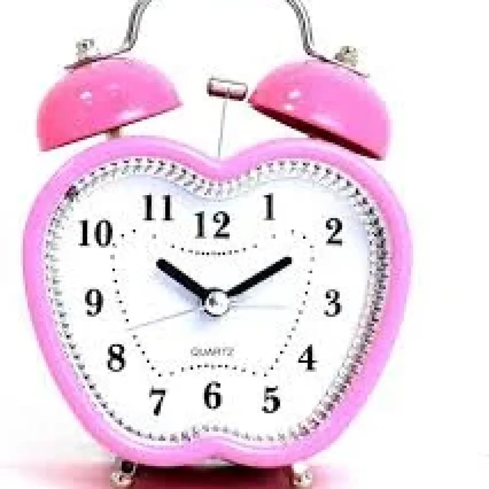 Silent metal alarm clock - office