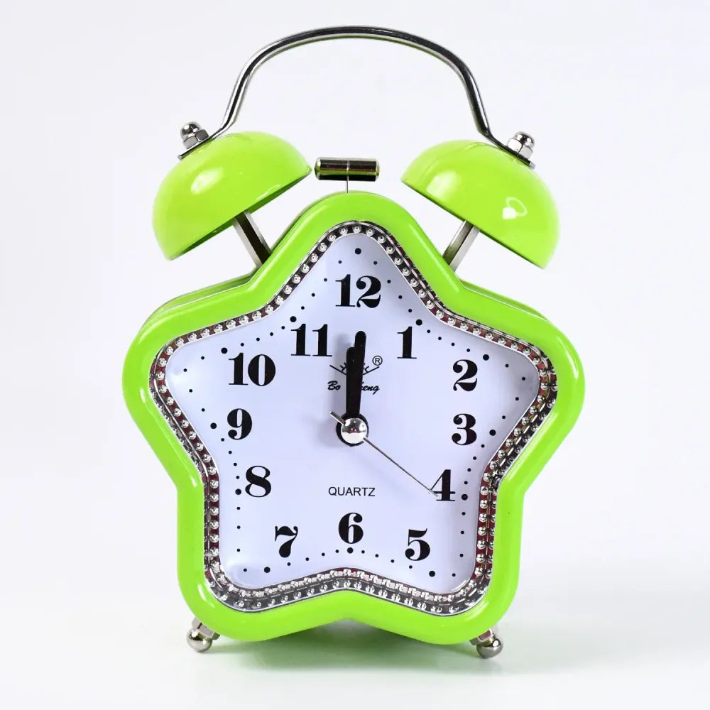 Silent metal alarm clock - office