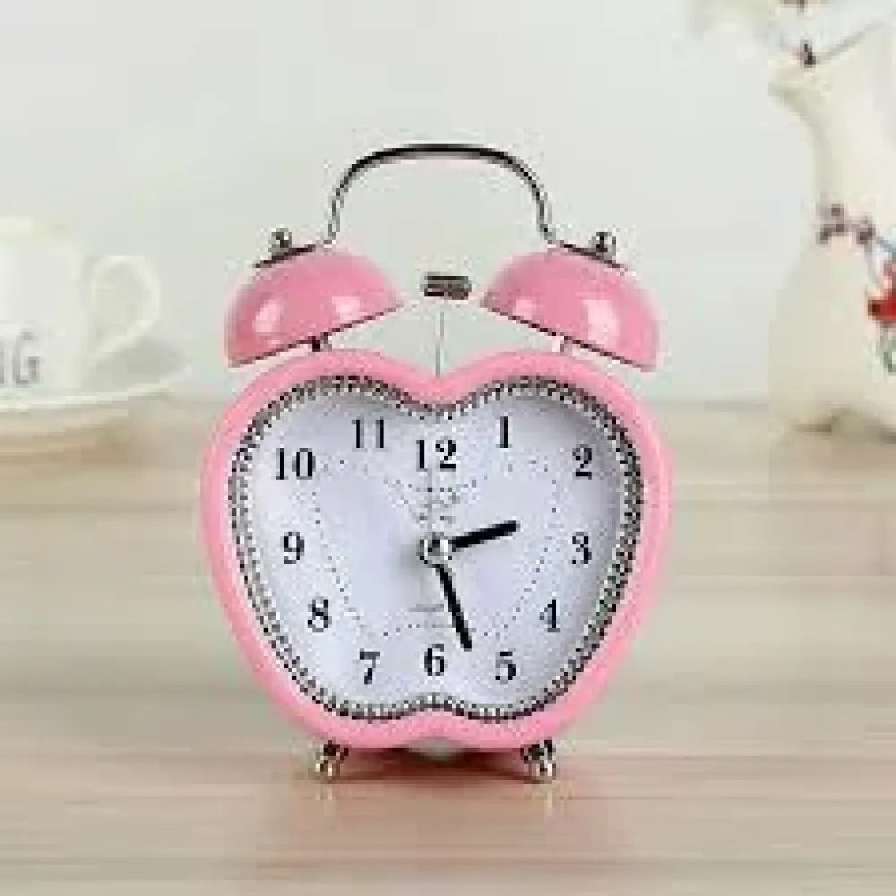 Silent metal alarm clock - office