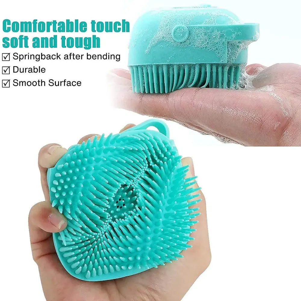 Silicone baby bath scrub brush