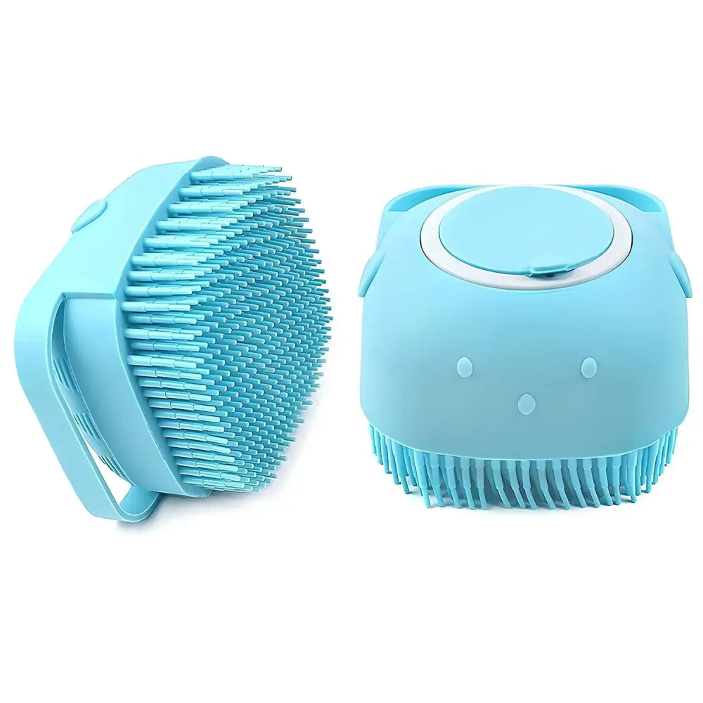 Silicone baby bath scrub brush
