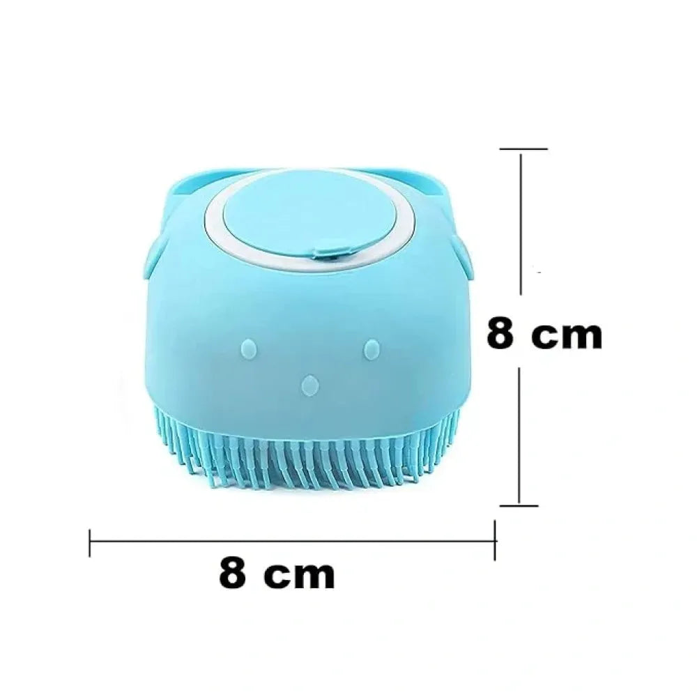 Silicone baby bath scrub brush