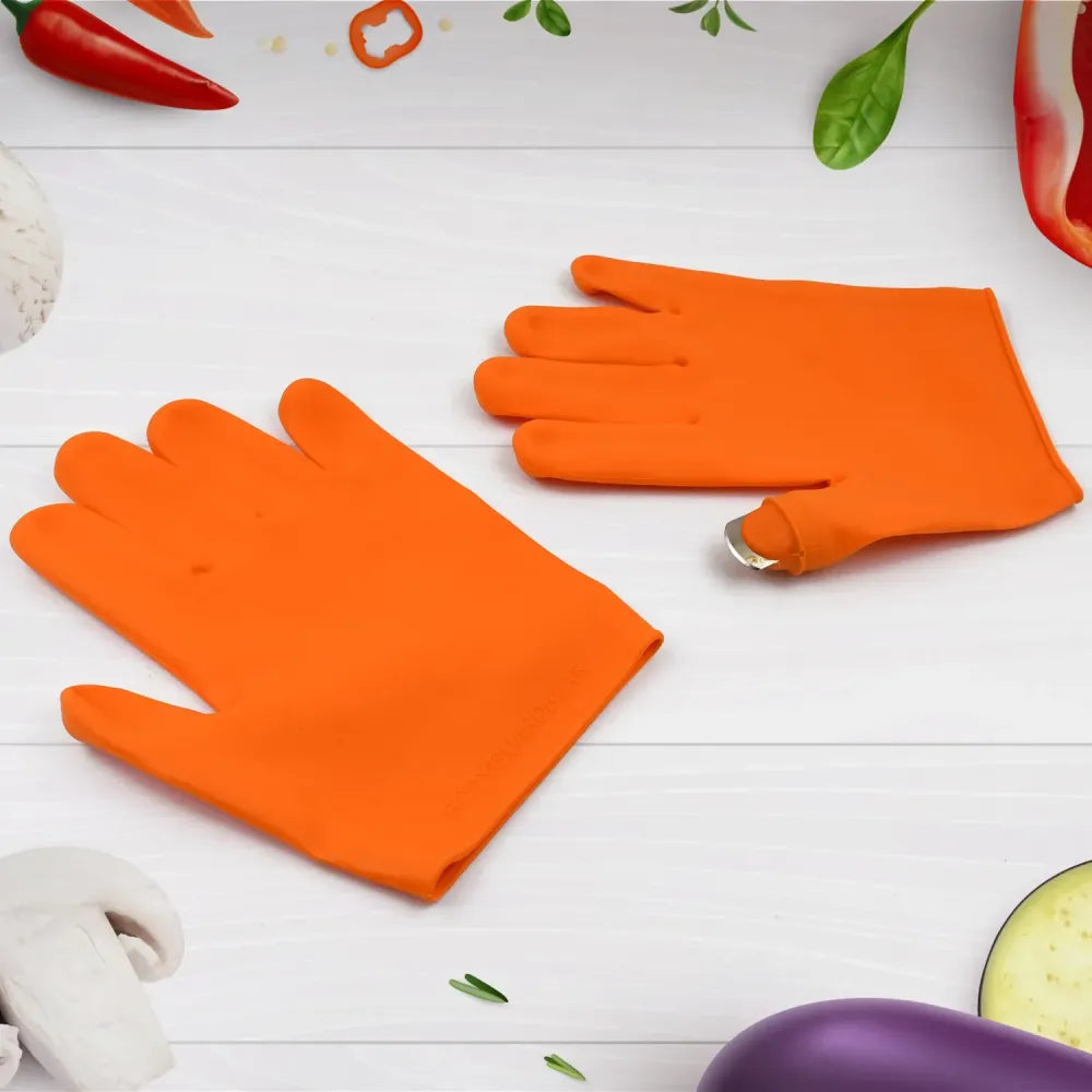 Silicone blade gardening gloves - garden