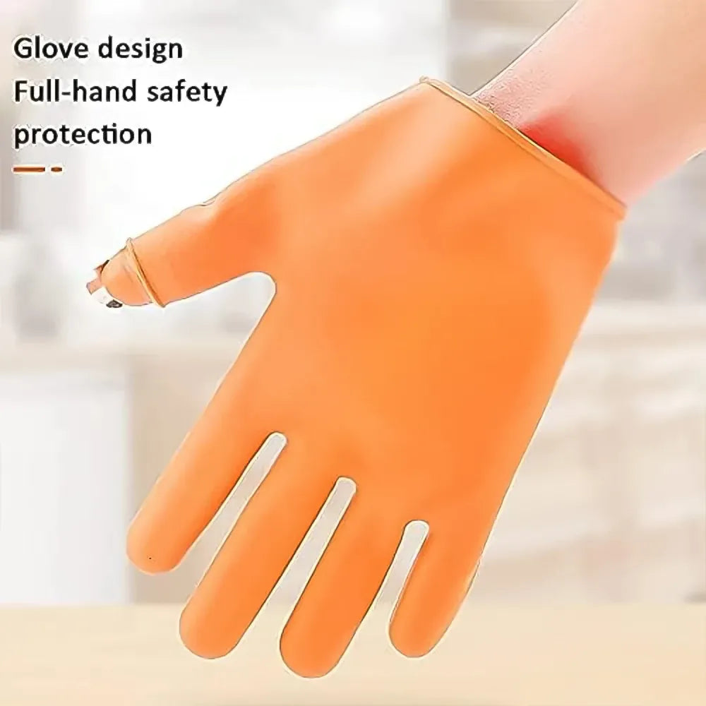 Silicone blade gardening gloves - garden