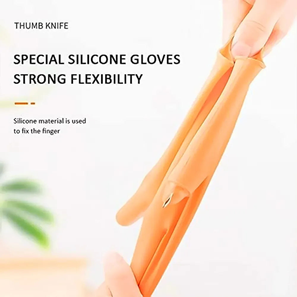Silicone blade gardening gloves - garden