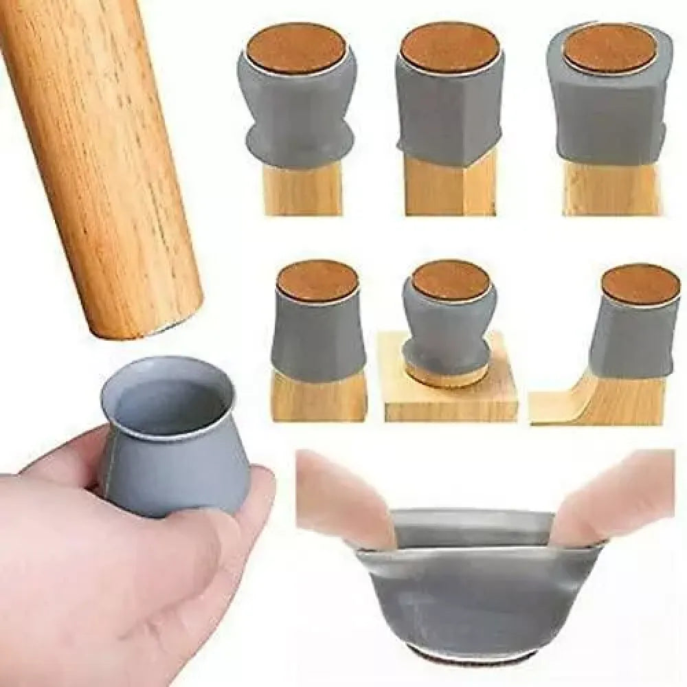 Silicone chair leg pads - home essentials