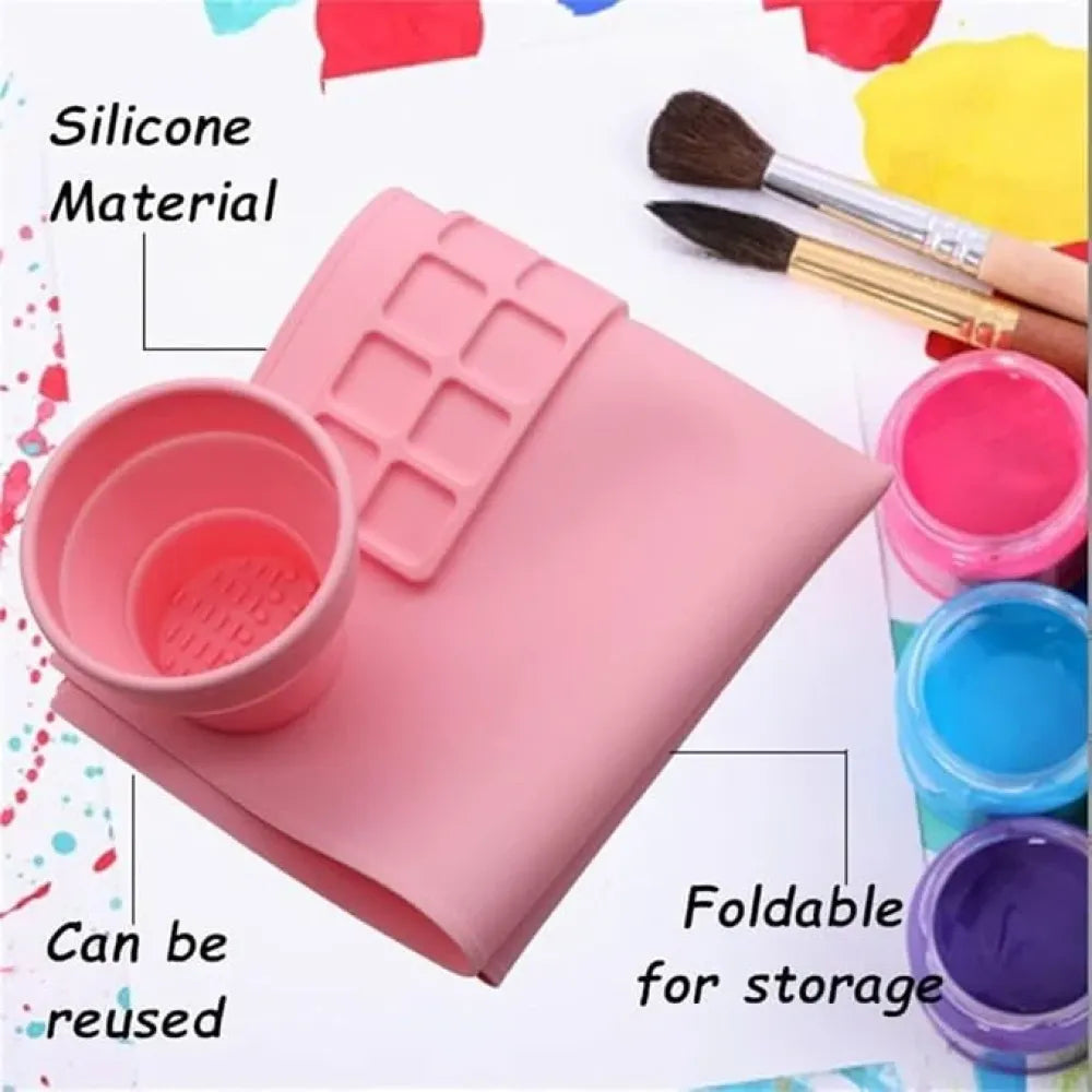 Silicone craft mat for kids – mess-free fun