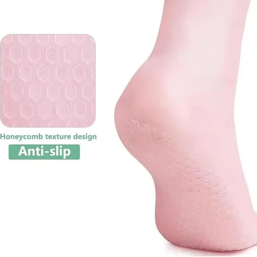 Silicone gel heel socks (1 pair)