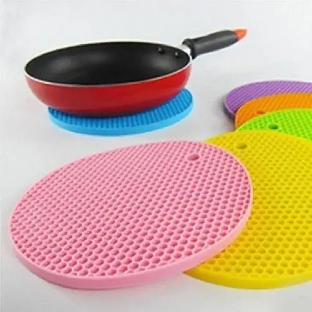 Silicone heat resistant mats – set of 4