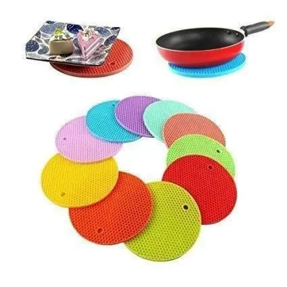 Silicone heat resistant mats – set of 4