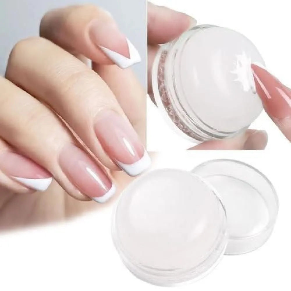 Silicone nail stamper