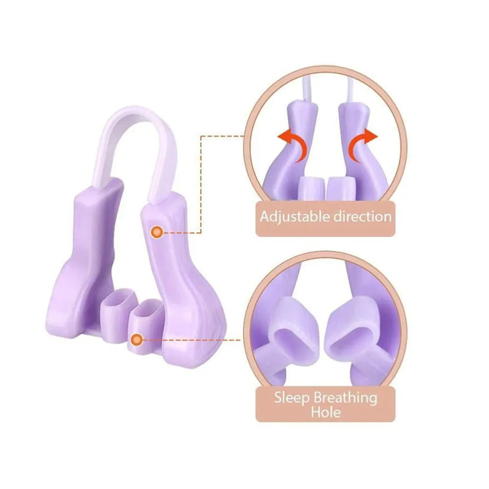 Silicone nose shaper clip