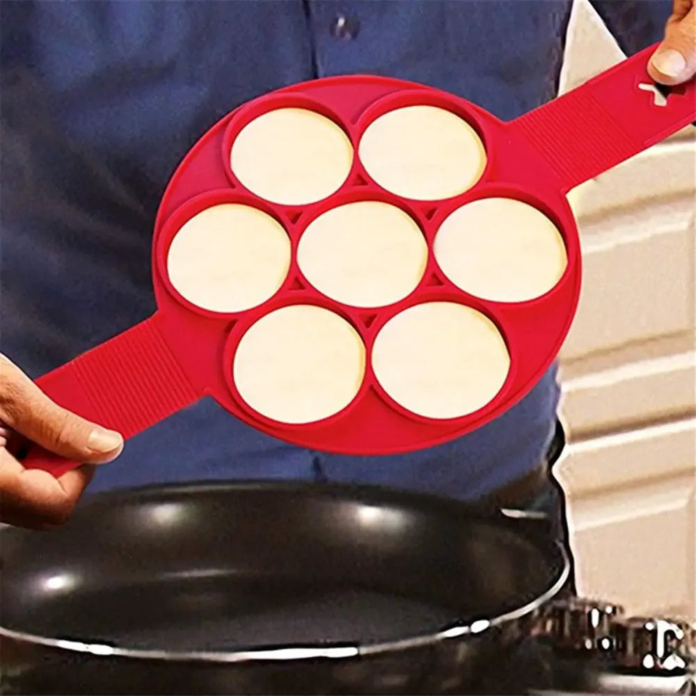 Silicone pancake maker mold – 7 holes