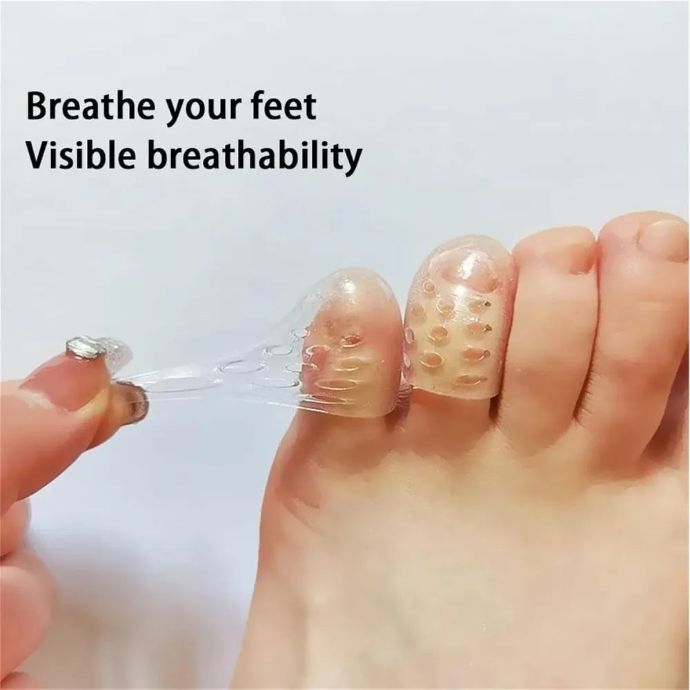Silicone toe protector