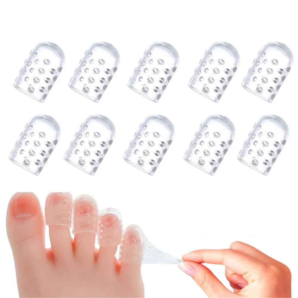 Silicone toe protector