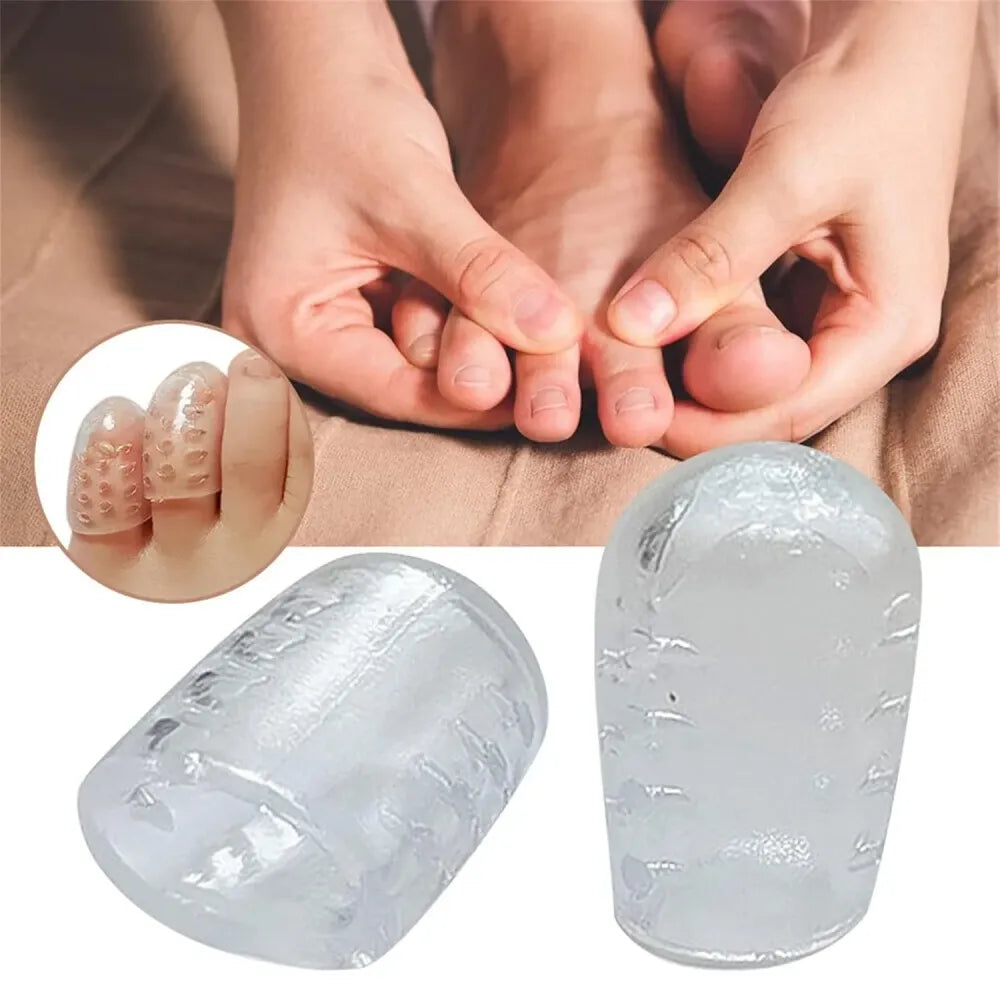 Silicone toe protector