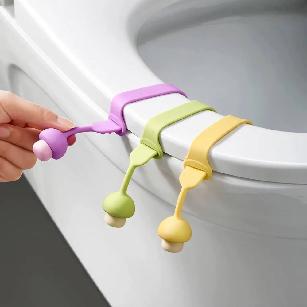 Silicone toilet seat lifter pack of 4