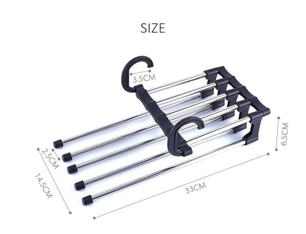 5-in-1 Adjustable Pants Hanger