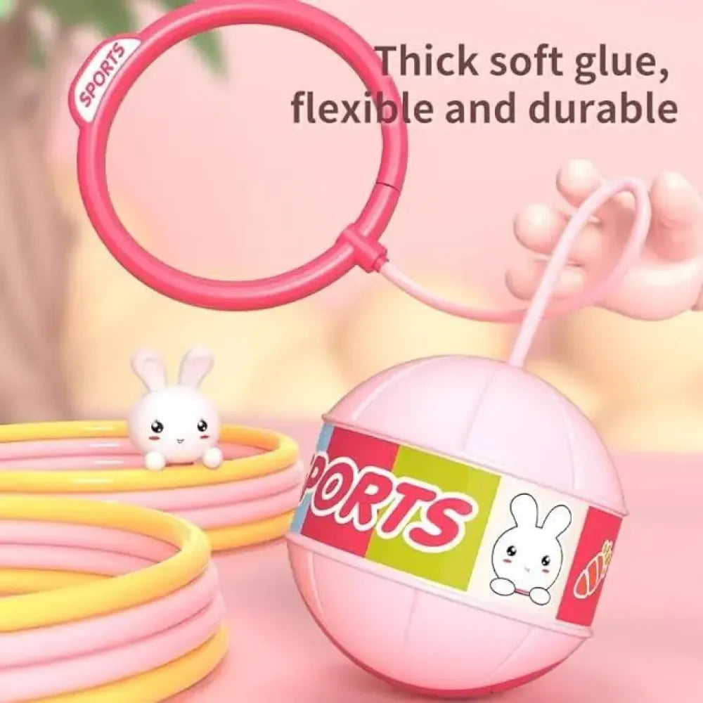 Skip ball ankle toy – bouncing fitness game