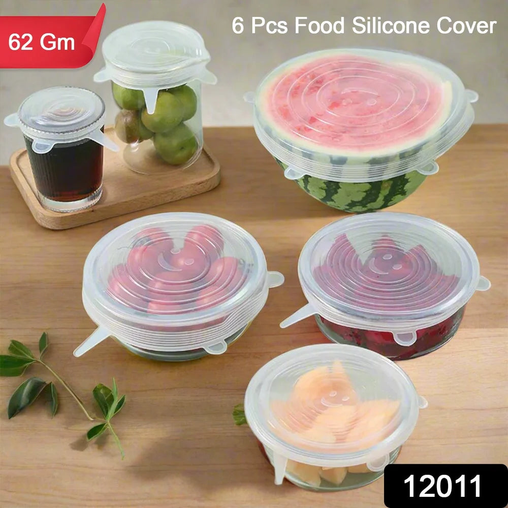 Stretch Silicone Food Covers - Kitchen Tool