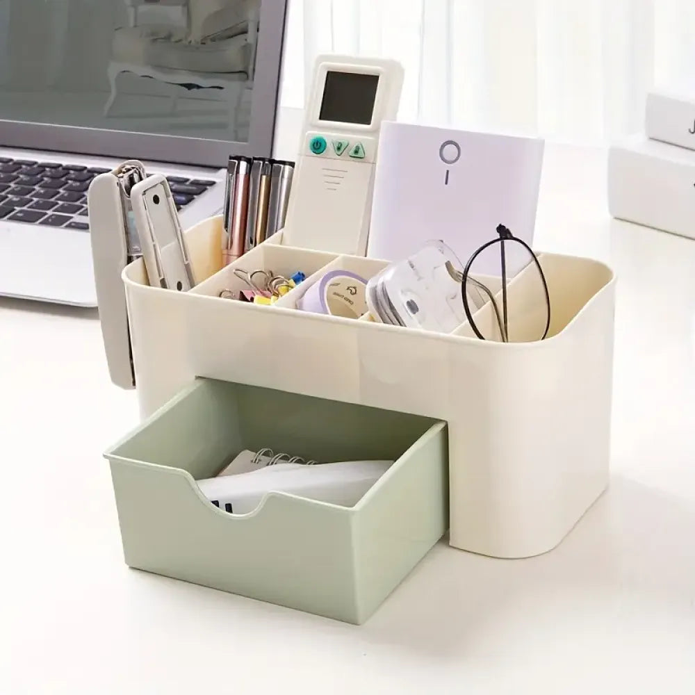 Sleek multi-use makeup organizer - accessories