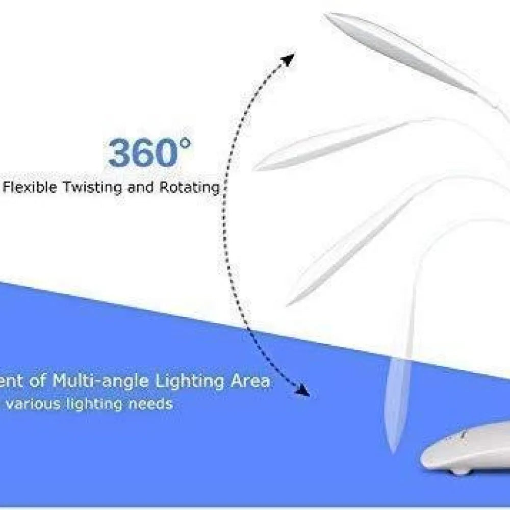 Sleek rechargeable table lamp